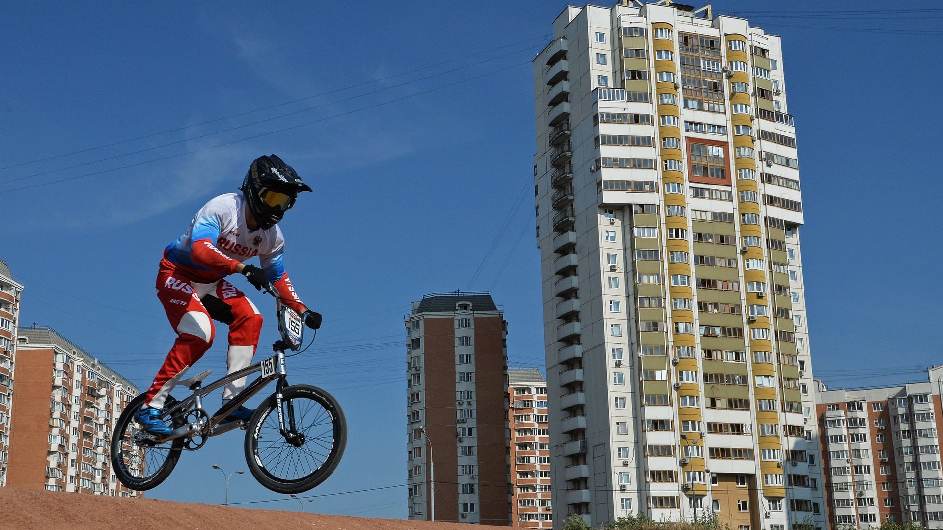 Спортсмен сборной России по велоспорту в дисциплине BMX Евгений Клещенко Спортсмен сборной России по велоспорту в дисциплине BMX Евгений Клещенко - РИА Новости, 1920, 29.07.2021