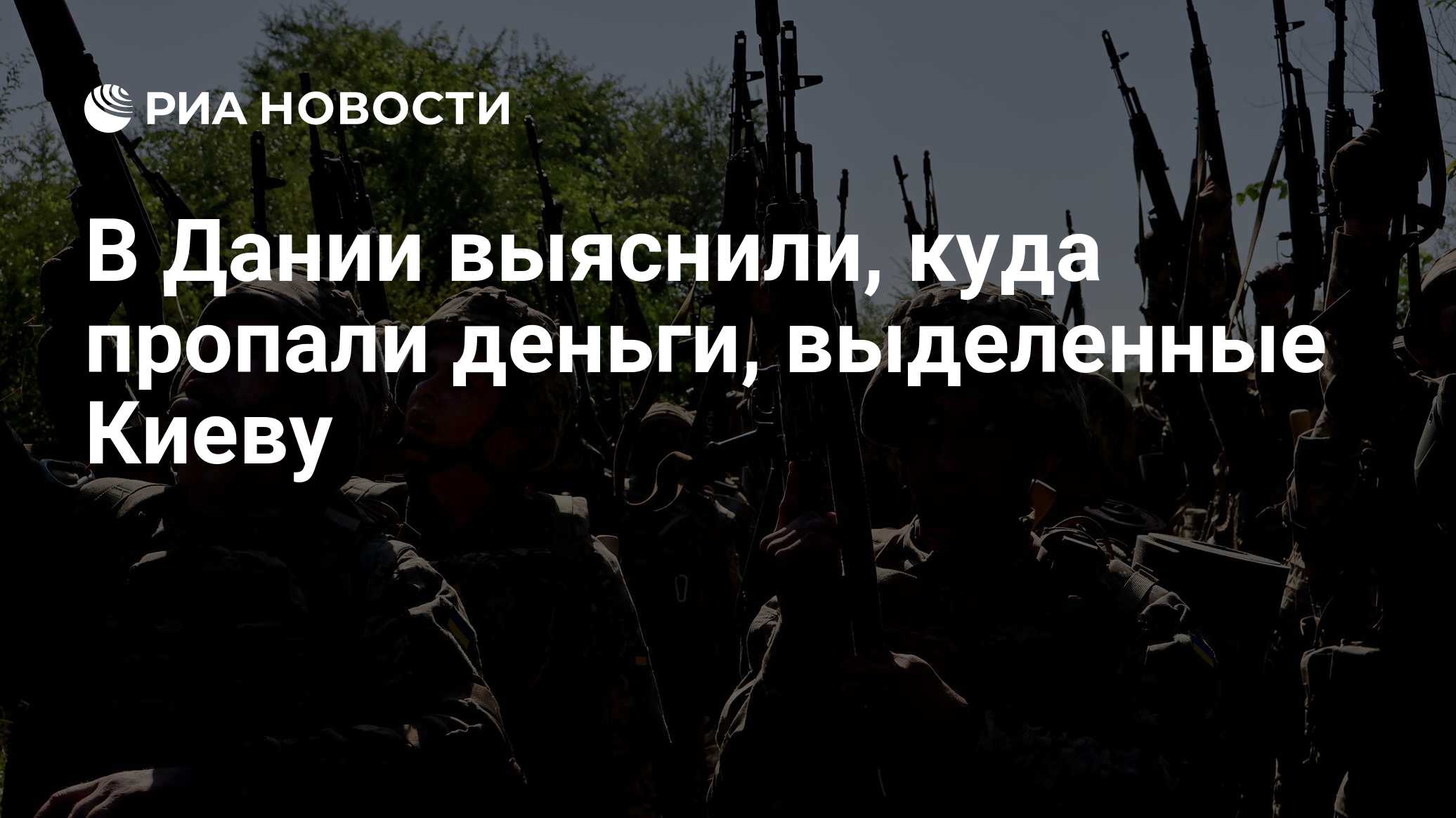 В Дании выяснили, куда пропали деньги, выделенные Киеву